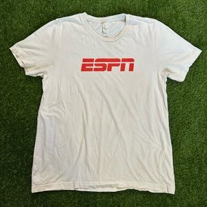 ESPN T-Shirt White Men’s Large.
